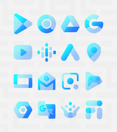 Sora Blue – Icon Pack screenshot