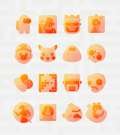 Mikan Orange – Icon Pack screenshot