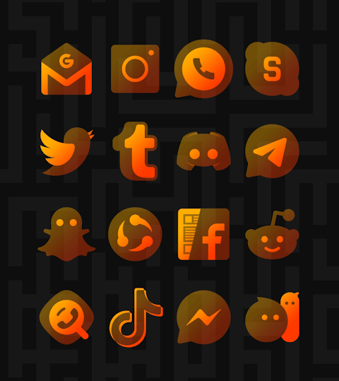 Mikan Orange – Icon Pack screenshot