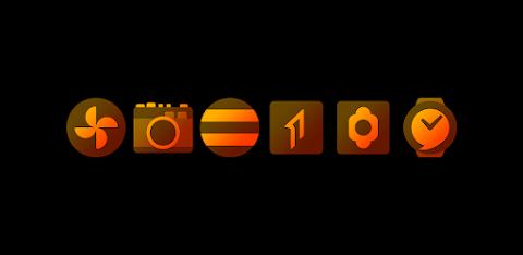 Mikan Orange – Icon Pack screenshot