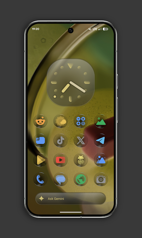 Glassy Colors Icons screenshot