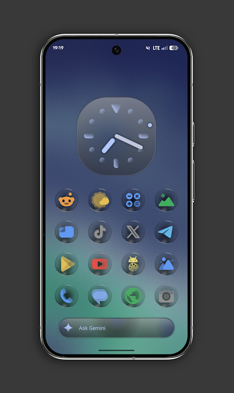 Glassy Colors Icons screenshot