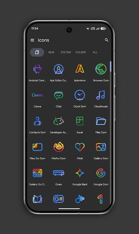 PixChroma Icons and Widgets screenshot