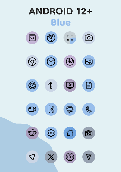Pix Material Expressive Icons screenshot