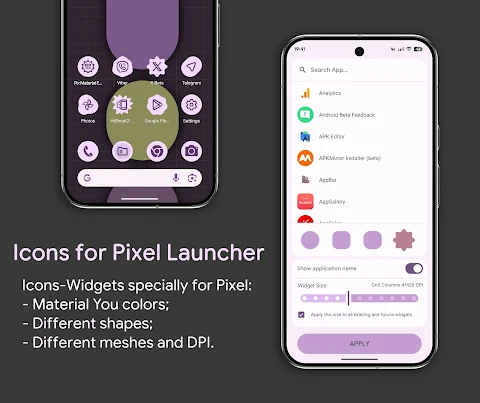 Pix Material Expressive Icons screenshot