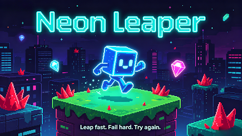 Neon Leaper: Retro Premium screenshot