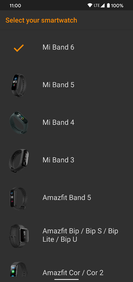 Navigator for Mi Band screenshot