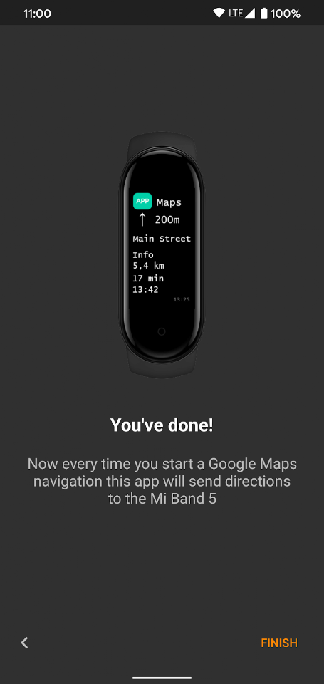 Navigator for Mi Band screenshot