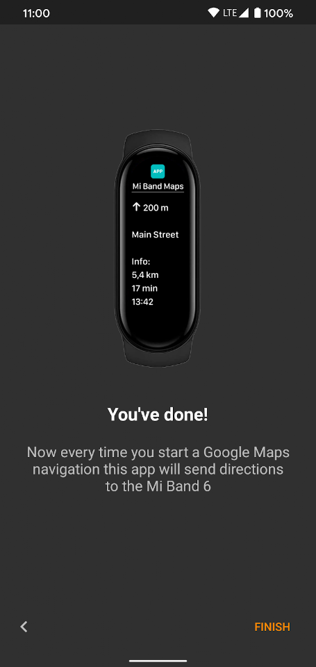 Navigator for Mi Band screenshot