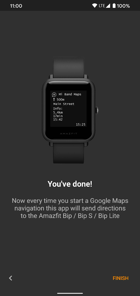 Navigator for Mi Band screenshot