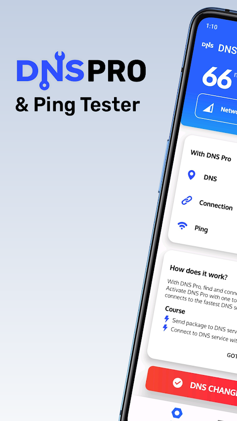 Smart DNS Changer Pro screenshot