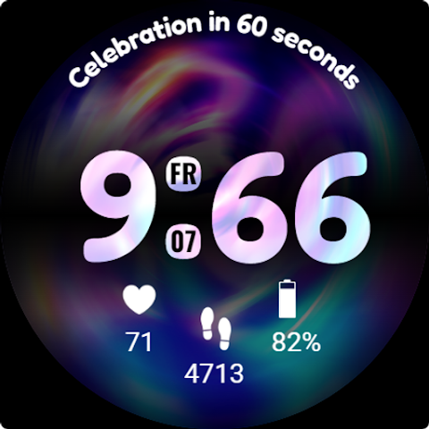 SHL Six Seven Watch Face screenshot