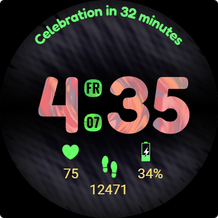 SHL Six Seven Watch Face screenshot