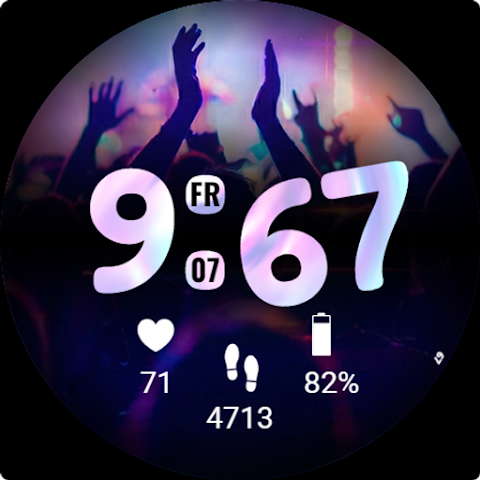 SHL Six Seven Watch Face screenshot