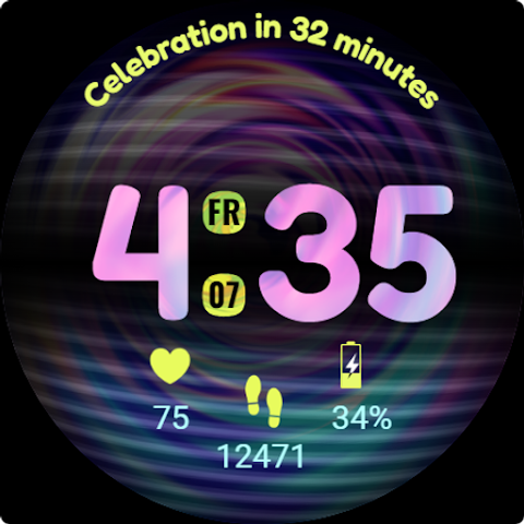 SHL Six Seven Watch Face screenshot