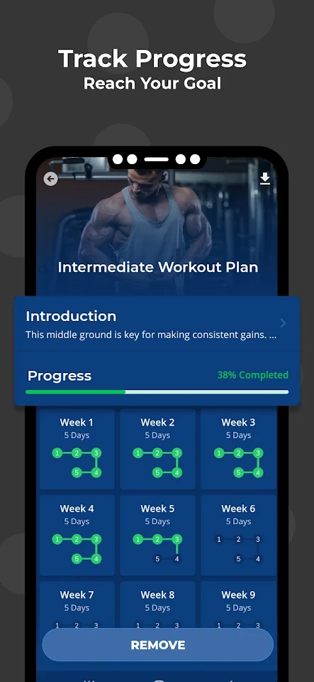 FitOlympia Pro – Gym Workouts screenshot