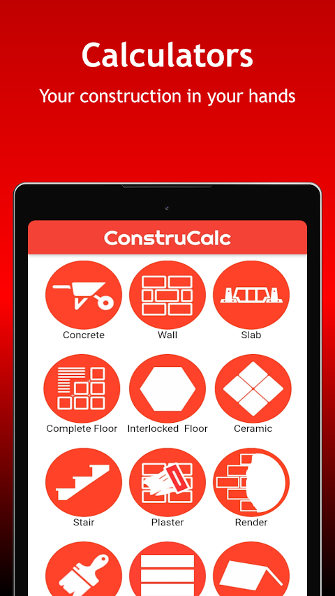 ConstruCalc Pro screenshot