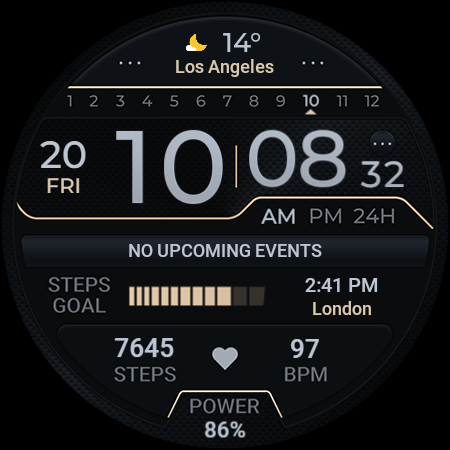 TVV02 Elegant Watch Face screenshot