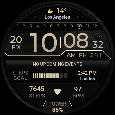 TVV02 Elegant Watch Face screenshot