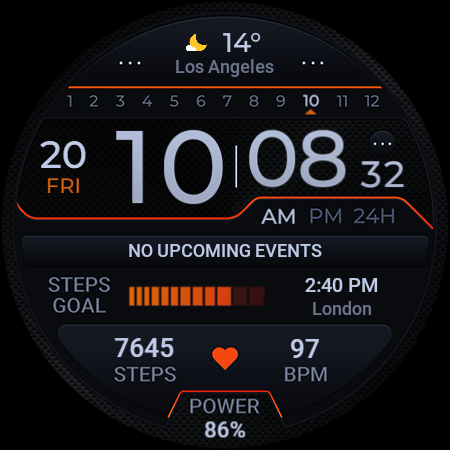 TVV02 Elegant Watch Face screenshot
