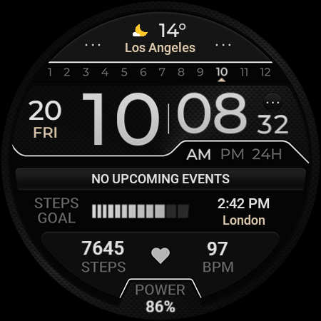 TVV02 Elegant Watch Face screenshot