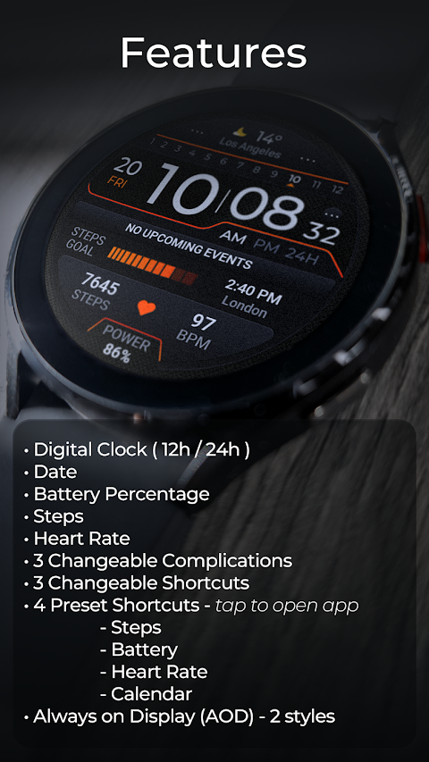 TVV02 Elegant Watch Face screenshot