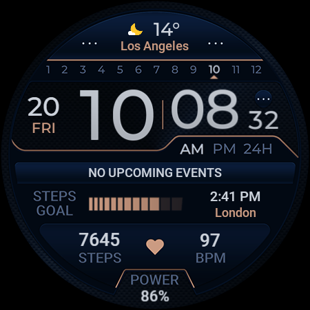 TVV02 Elegant Watch Face screenshot