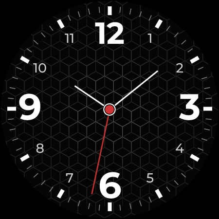 TVV Minimal Analog Watch Face screenshot