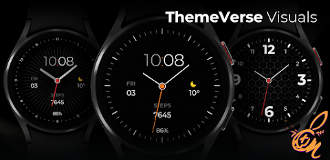 TVV Minimal Analog Watch Face screenshot