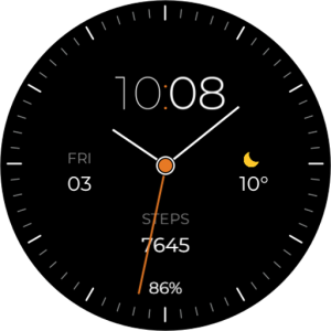 TVV Minimal Analog Watch Face