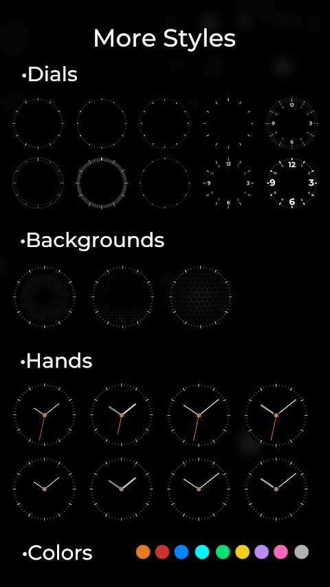 TVV Minimal Analog Watch Face screenshot