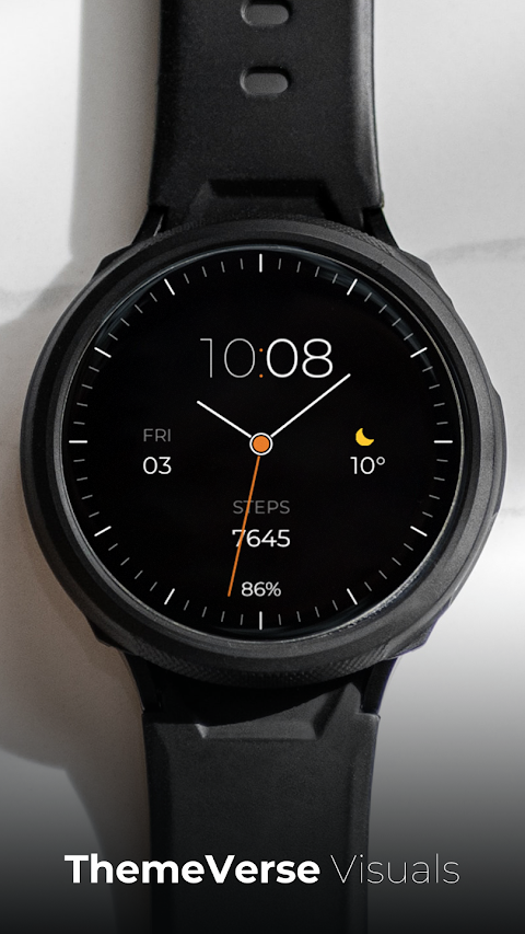 TVV Minimal Analog Watch Face screenshot
