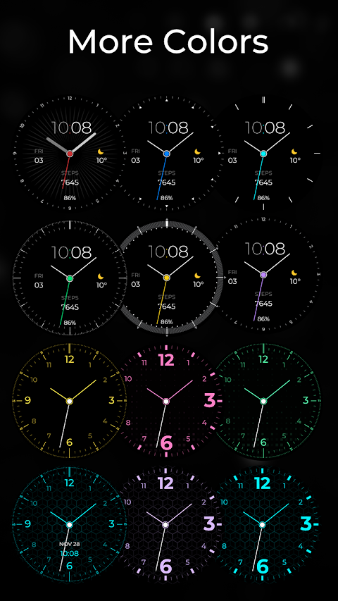 TVV Minimal Analog Watch Face screenshot