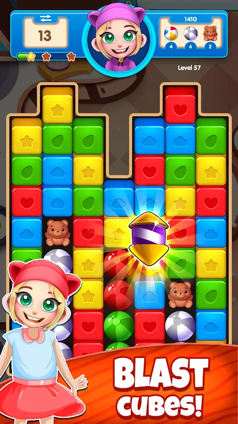 Toon Block Blast Toys: Match 3 screenshot