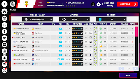 iBasketball Manager 26 screenshot
