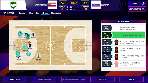 iBasketball Manager 26 screenshot