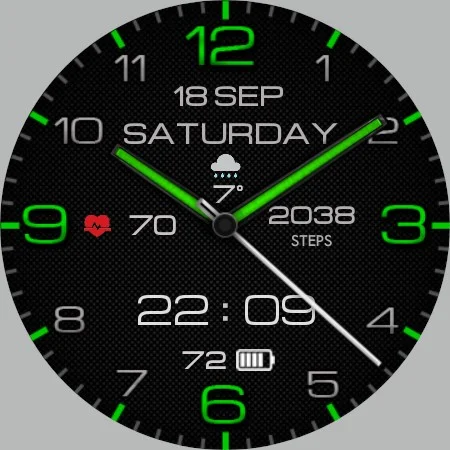ClassicWIN Sport V2 Watch face screenshot