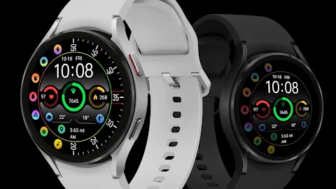 Colorful Small Round ZKinWatch screenshot