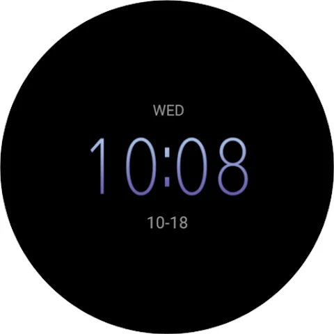 ZKin Watch Starry Sky Widget screenshot