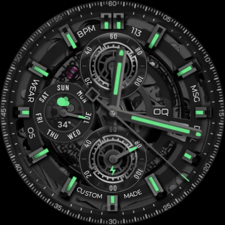 Analog Basic LE Wear OS 5+ screenshot