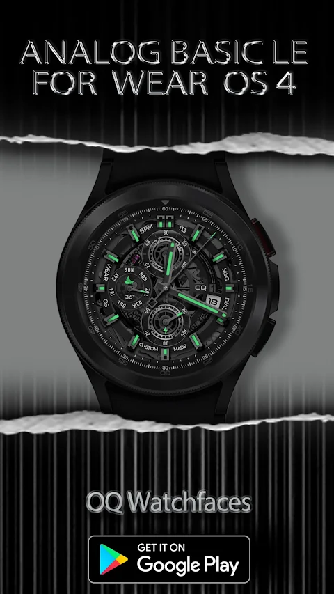 Analog Basic LE Wear OS 5+ screenshot