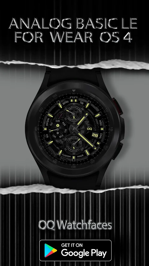 Analog Basic LE Wear OS 5+ screenshot