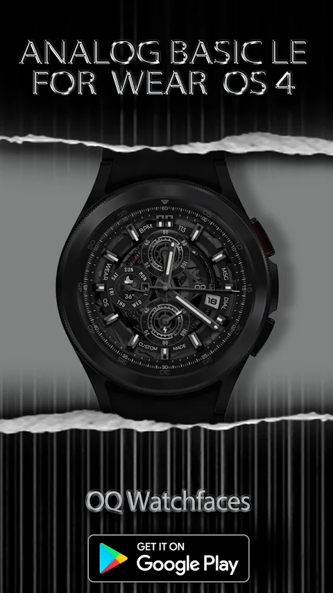 Analog Basic LE Wear OS 5+ screenshot