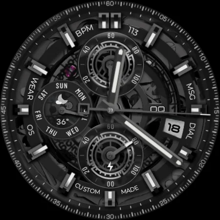 Analog Basic LE Wear OS 5+ screenshot