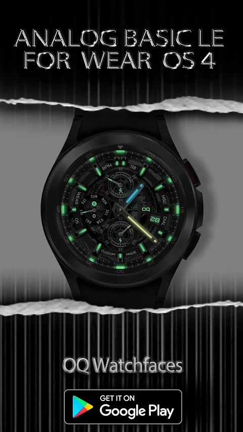 Analog Basic LE Wear OS 5+ screenshot