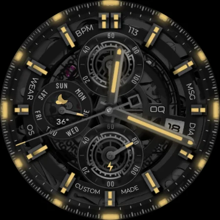 Analog Basic LE Wear OS 5+ screenshot