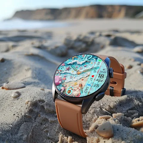 ART032 Summer Vibes Watch Face screenshot