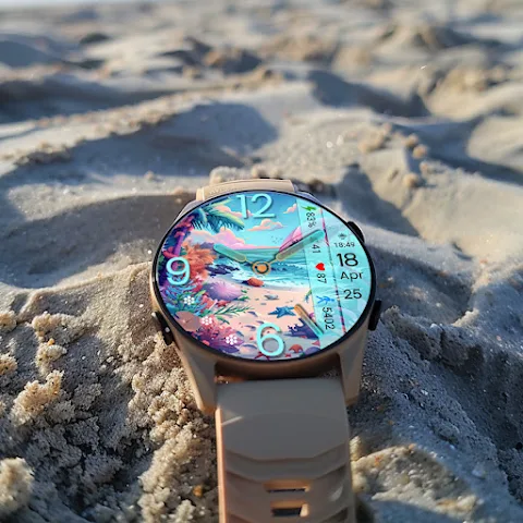 ART032 Summer Vibes Watch Face screenshot