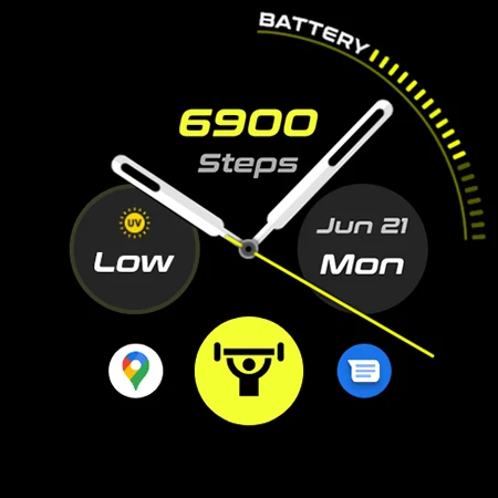 Active Analog Watch Face screenshot