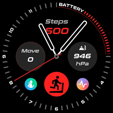 Active Analog Watch Face screenshot